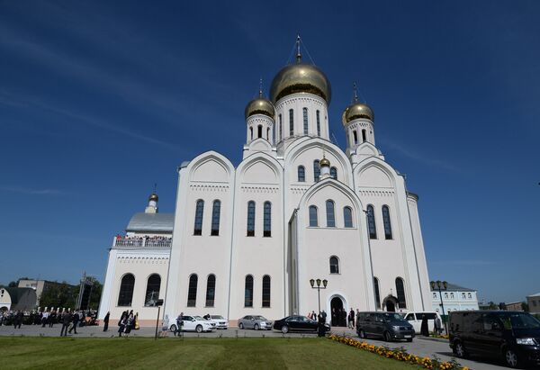 Патриарх Кирилл освятил храм святого благоверного князя Владимира