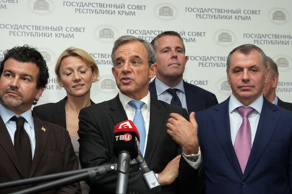 Визит французской делегации в Крым