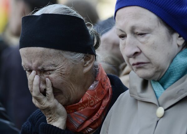 Похороны погибших в результате трагических событий в Одессе 2 мая Похороны погибших в результате трагических событий в Одессе 2 мая