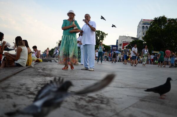 Туристический сезон в Ялте