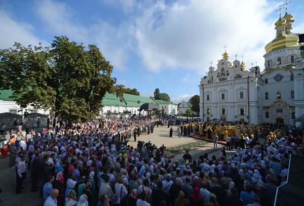 Интронизация нового предстоятеля Украинской православной церкви Московского патриархата