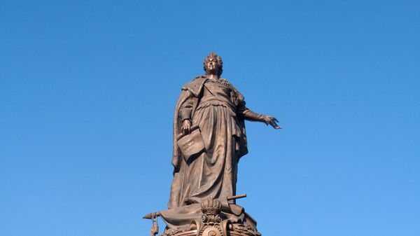 В Одессе открыт памятник Екатерине ІІ