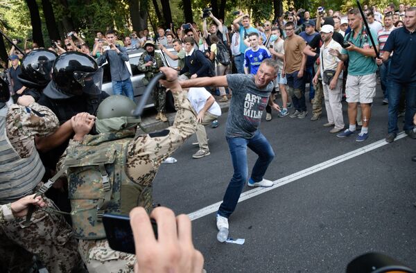 Протестные акции в Киеве