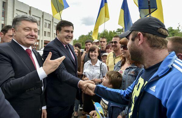 Президент Украины П.Порошенко назначил М.Саакашвили главой Одесской области Президент Украины П.Порошенко назначил М.Саакашвили главой Одесской области
