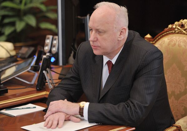 Встреча Владимира Путина с Александром Бастрыкиным в Кремле Встреча Владимира Путина с Александром Бастрыкиным в Кремле