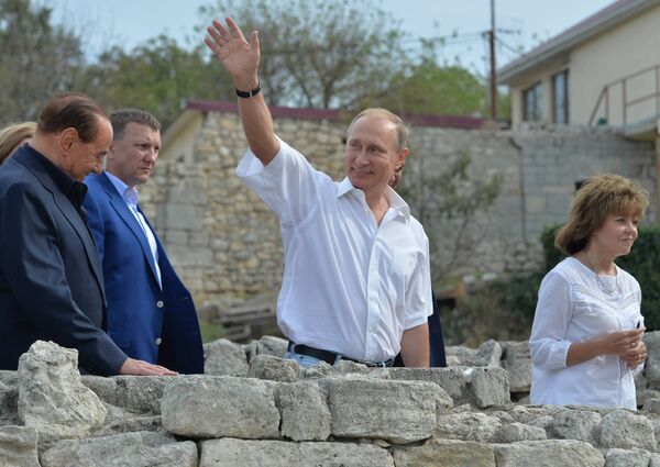 Рабочая поездка президента РФ В.Путина в Крымский федеральный округ. Второй день Рабочая поездка президента РФ В.Путина в Крымский федеральный округ. Второй день