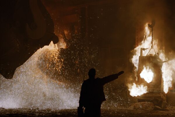 Разливка стали Разливка стали