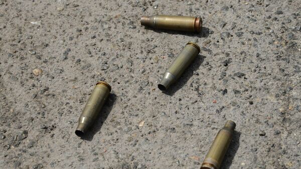 Последствия вооруженного столкновения в районе села Карловка Донецкой области