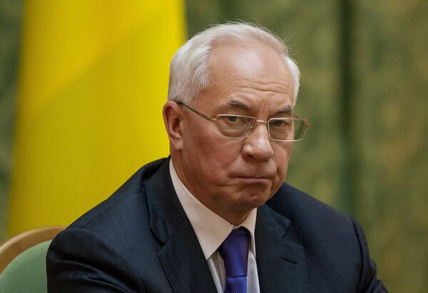 Вcтреча еврокомиссара Ш.Фюле и премьера Украины Н.Азарова