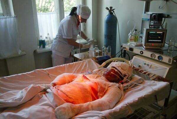 Раненные из Цхинвали находятся в больницах Владикавказа