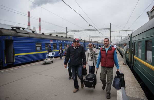 Киевский вокзал в Москве