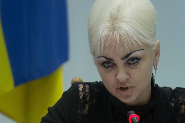 Брифинг замглавы ЦИК Украины Жанны Усенко-Черной