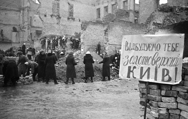 Разрушенный Киев