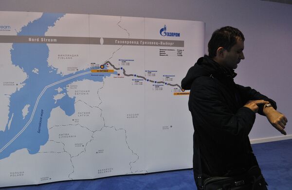 Пуск в эксплуатацию второй ветки газопровода Северный поток