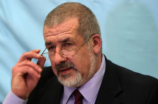 Пресс-конференция Р.Чубарова по поводу референдума о статусе Крыма Пресс-конференция Р.Чубарова по поводу референдума о статусе Крыма