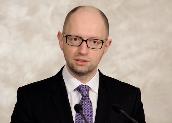 Премьер-министр Украины А. Яценюк провел рабочую встречу с премьер-министром Эстонии Т. Рыйвасом