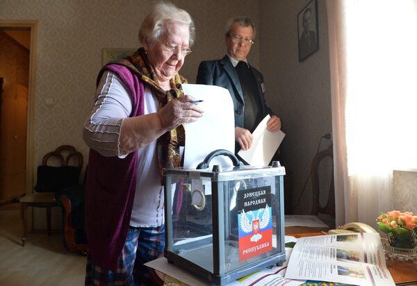 Выборы главы ДНР и депутатов Народного Совета республики Выборы главы ДНР и депутатов Народного Совета республики