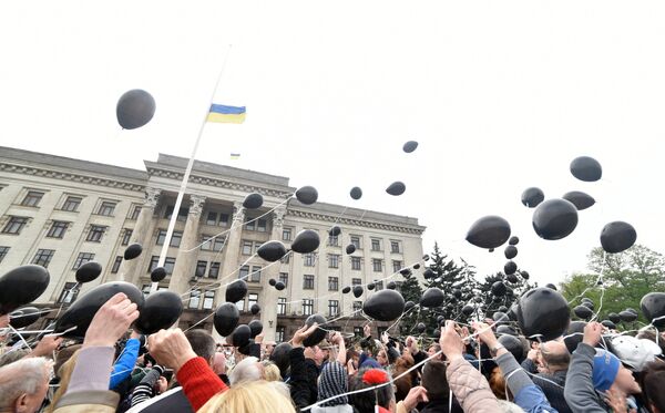 Годовщина трагедии в Одессе Годовщина трагедии в Одессе