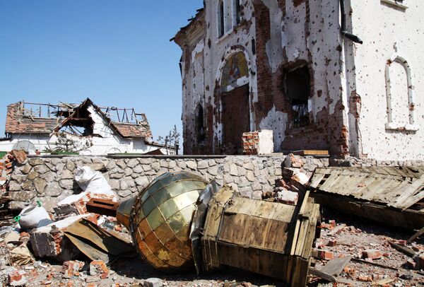 Храмы в Донецке, разрушенные в ходе боевых действий