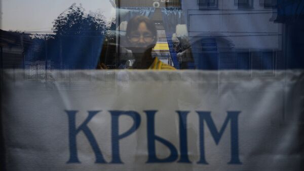 Первый поезд отправился из Симферополя в Москву в объезд Украины