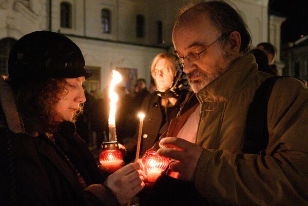 Празднование православной Пасхи на Украине