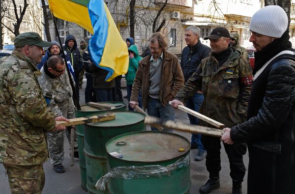 Акция протеста у здания Генпрокуратуры в Киеве