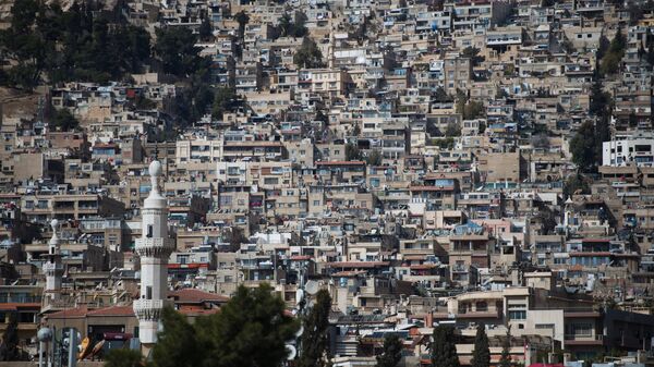 Лагерь беженцев в Дамаске