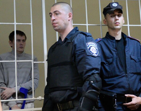 Суд Киева продлил арест россиянам Е.Ерофееву и А.Александрову