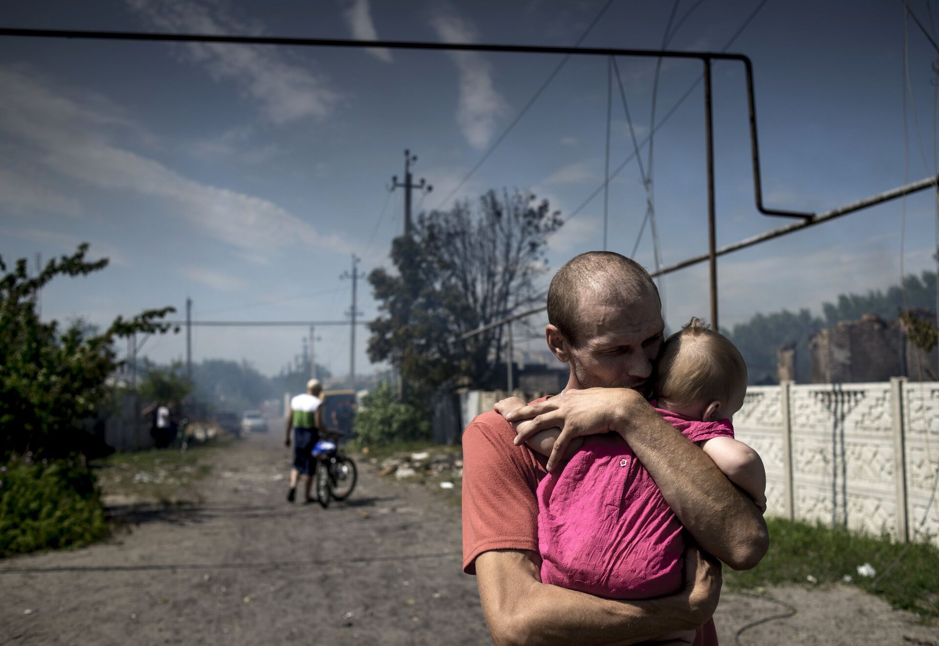 Сколько людей погибло в 2014. Станица Луганская 2 июля 2014.