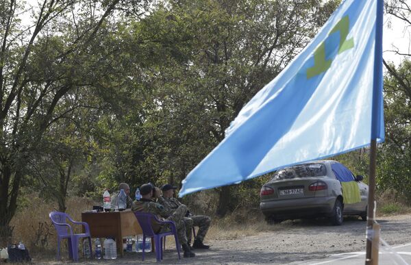Ситуация на границе Украины и Крыма