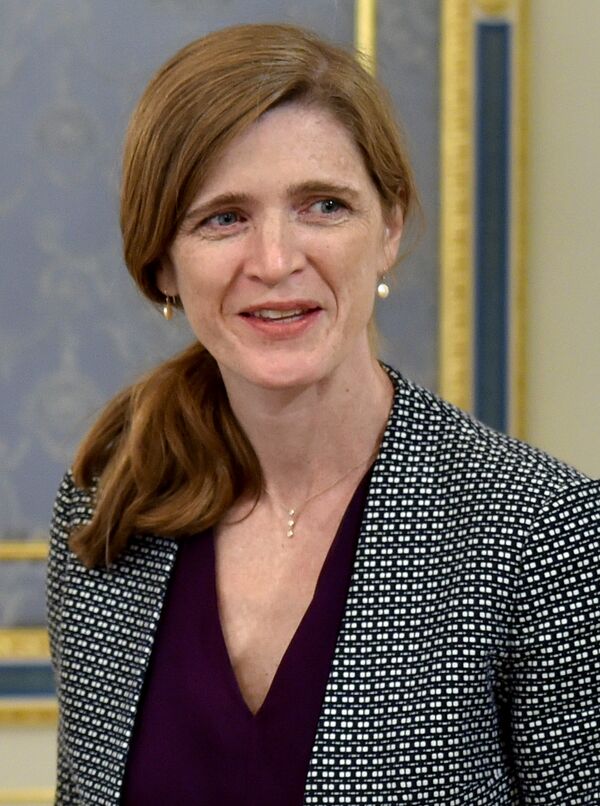 Постоянный представитель США при ООН Саманта Пауэр