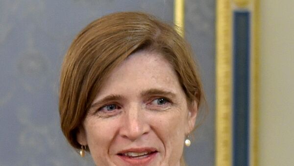 Постоянный представитель США при ООН Саманта Пауэр