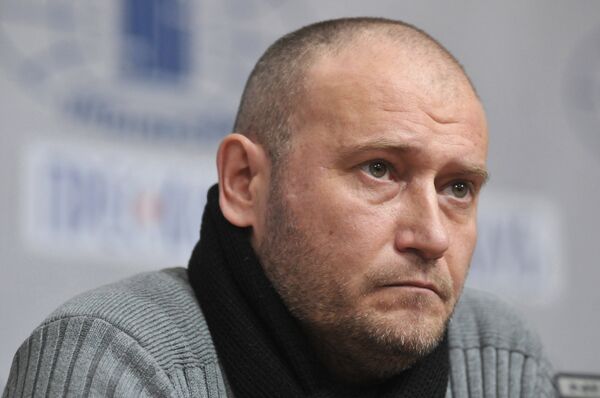 Пресс-конференция бывшего лидера запрещенной в России организации Правый сектор Дмитрия Яроша во Львове Пресс-конференция бывшего лидера запрещенной в России организации Правый сектор Дмитрия Яроша во Львове