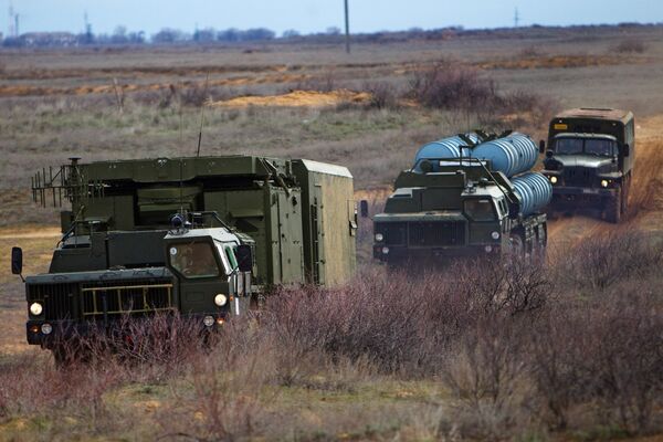 Учения войск ПВО на полигоне Ашулук