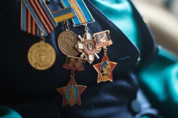 Ветераны Великой Отечественной войны в Донецке