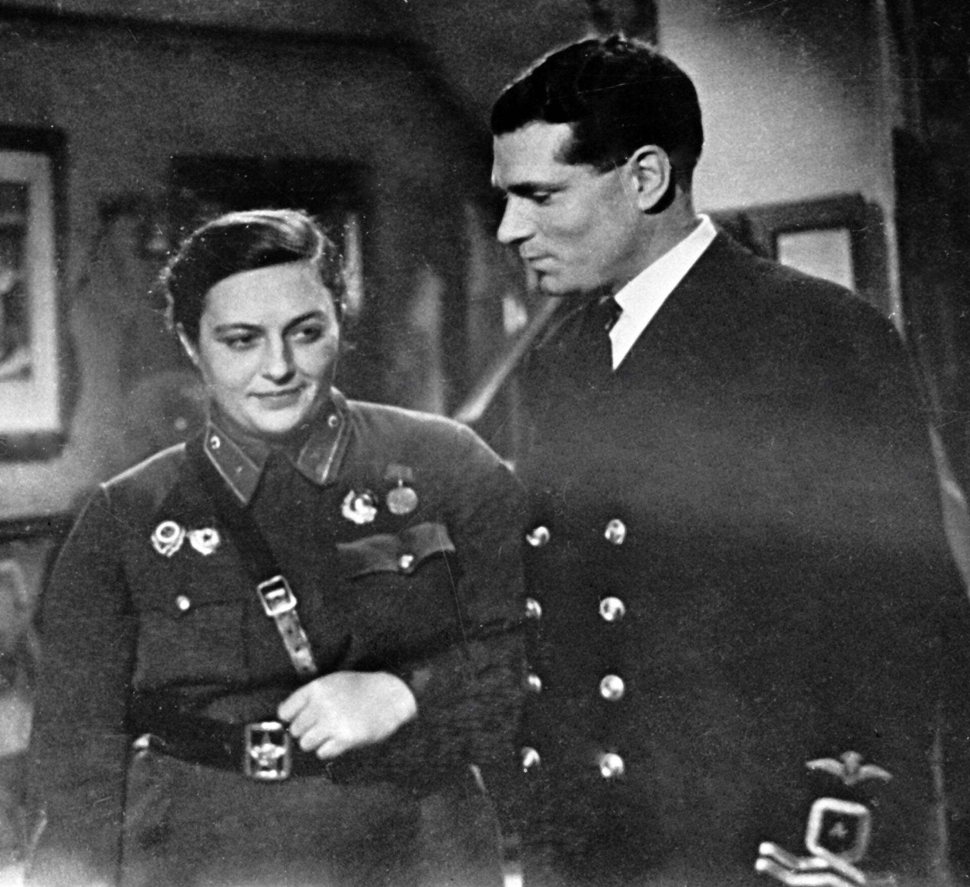 Павличенко и Лоуренс Оливье - РИА Новости, 1920, 10.04.2026