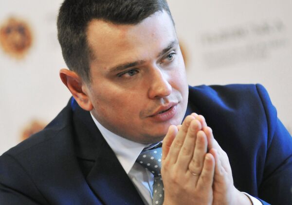 Глава Национального антикоррупционного бюро Украины Артем Сытник
