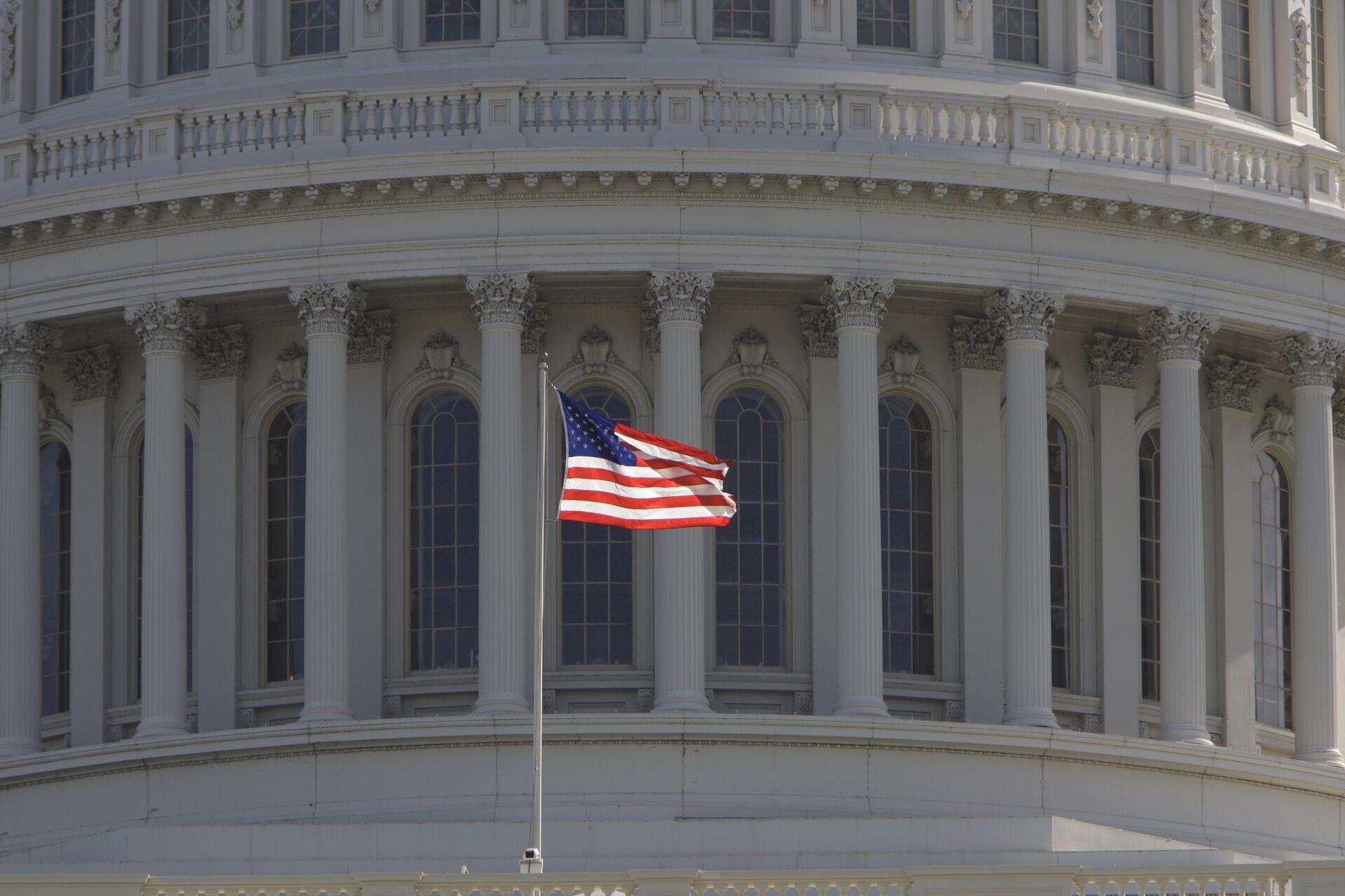 Капитолий, здание в Вашингтоне, где заседает конгресс США - РИА Новости, 1920, 01.04.2018
