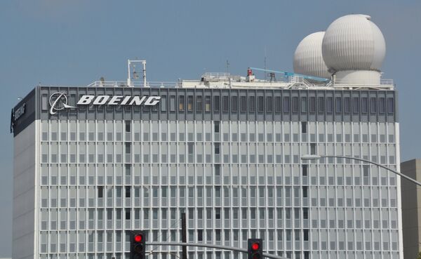 Здание компании Боинг (Boeing) в Лос-Анджелесе