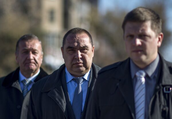 Кандидат на пост главы Луганской народной республики Игорь Плотницкий