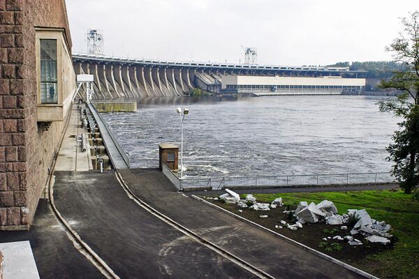 Днепрогэс на Украине