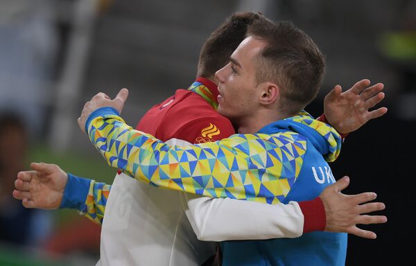 Олимпиада 2016. Спортивная гимнастика. Мужчины. Брусья Олимпиада 2016. Спортивная гимнастика. Мужчины. Брусья