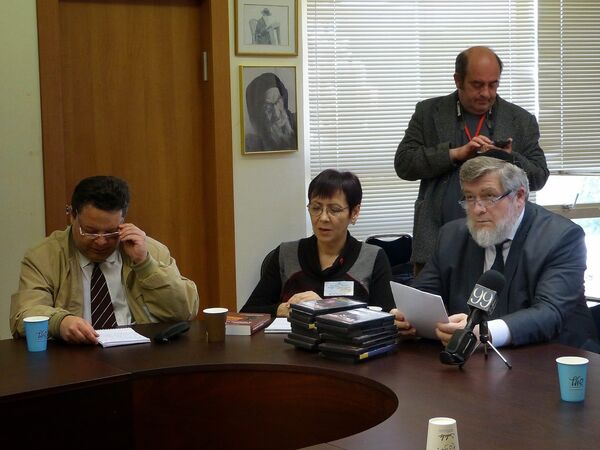 Авигдор Либерман и Мирослава Бердник