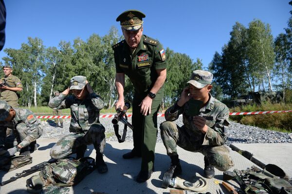 Третий этап конкурса Отличники войсковой разведки в Новосибирске
