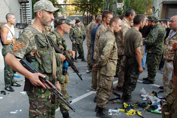 Украинские военные вывезены из окружения под Иловайском