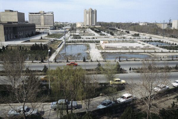 Вид на город