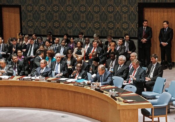 Глава МИД РФ С.Лавров принял участие в министерских дебатах в СБ ООН