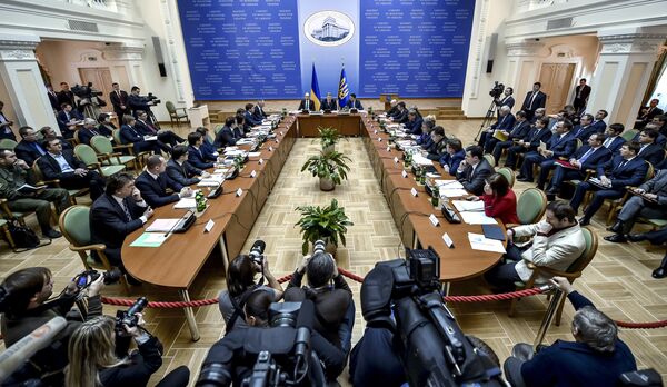 Заседание кабинета министров Украины Заседание кабинета министров Украины