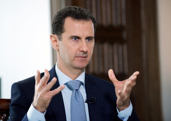 Интервью президента Сирии Б. Асада гендиректору МИА Россия сегодня Д. Киселеву