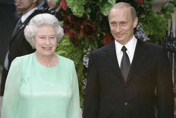Владимир Путин, Елизавета II